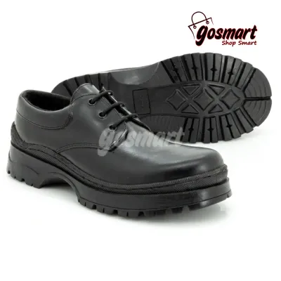 Bata Black Toughees Gp 3 (324-6066) School Shoes