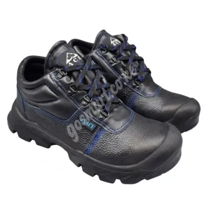 Umoja Black Ace Mamba (D-504) Safety Boots