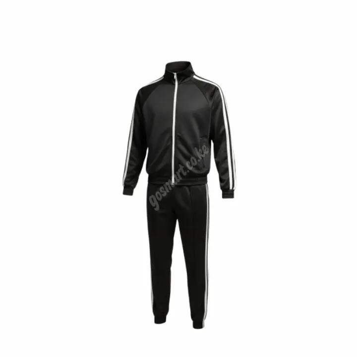 GS Black 2W Woolen Track Suit