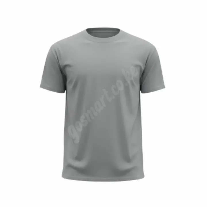 GS Youth Plain T-Shirt (Ash Grey, 80)