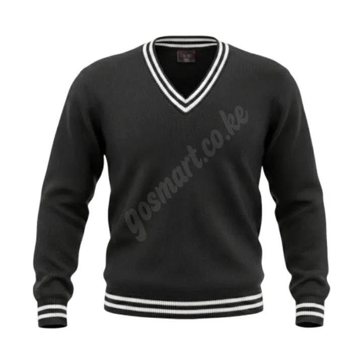 Striped Pullover - Ken Knit (22, Black Striped 2W)