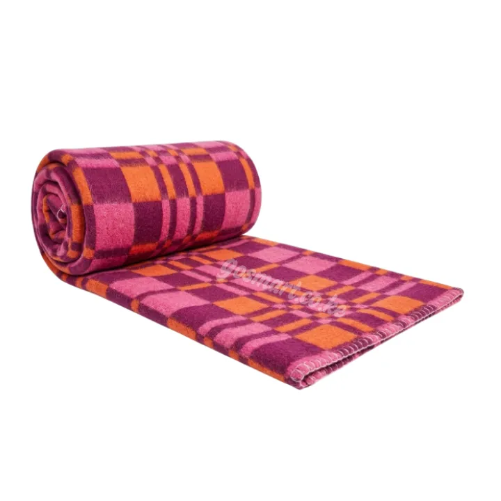 Checks Blanket - Butterfly (54 x 80 in, 2-ST)